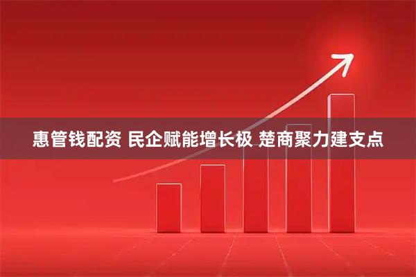 惠管钱配资 民企赋能增长极 楚商聚力建支点
